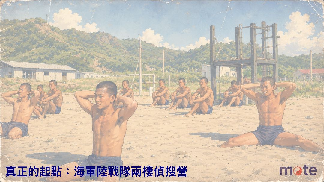 職涯回顧｜真正的起點：海軍陸戰隊兩棲偵搜營